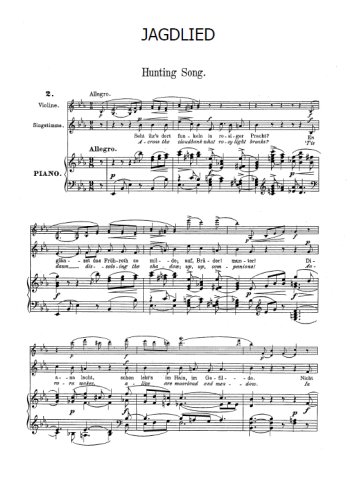 Ludwig Spohr - Jagdlied